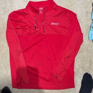 Budweiser Adidas Climalite 1/4zip  Jacket